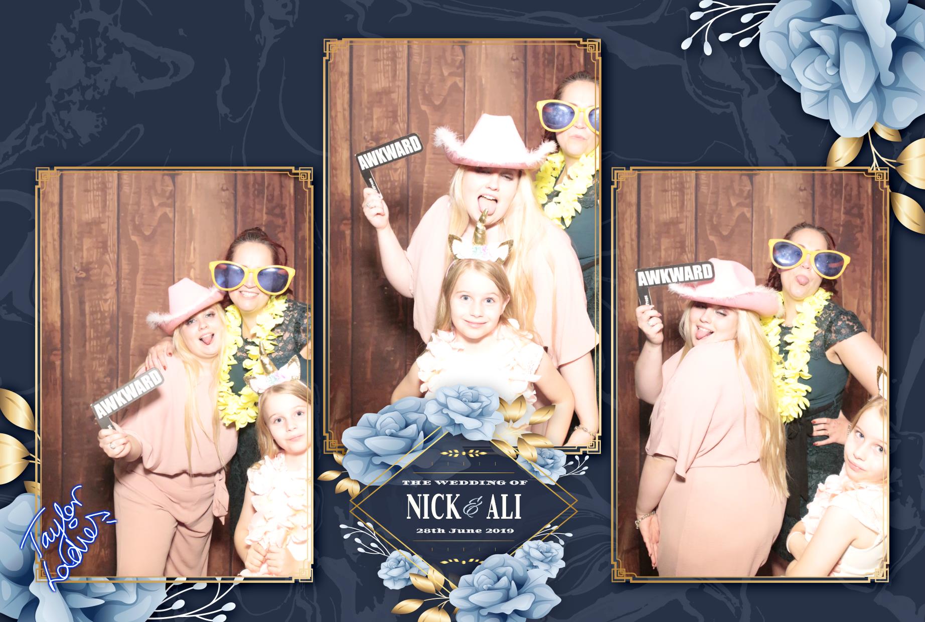 Nick & Ali's Wedding | View more photos from the event at gallery.myphotoboothexperience.co.uk/u/MyPhotoBoothExperienceLtd/Nick-Alis-Wedding